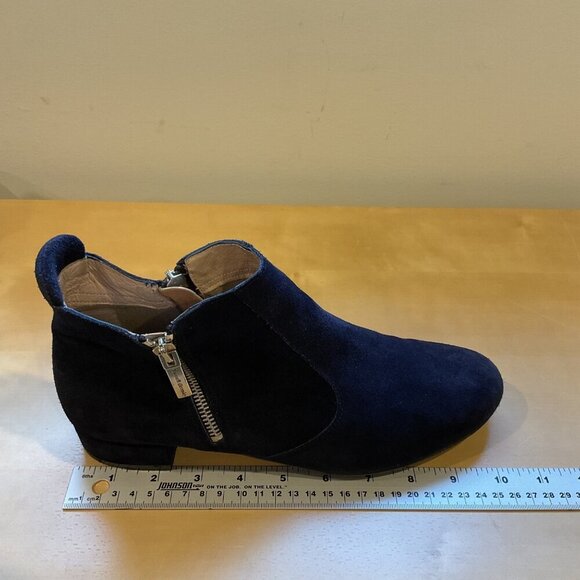 Russell & Bromley Navy Suede Ankle Boot dark blue suede size 41 Spain design lux - Picture 12 of 16
